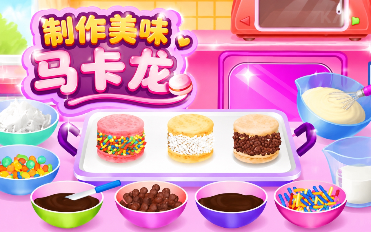 制作美味马卡龙