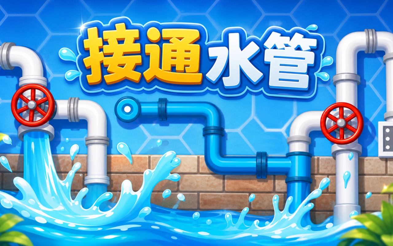 接通水管