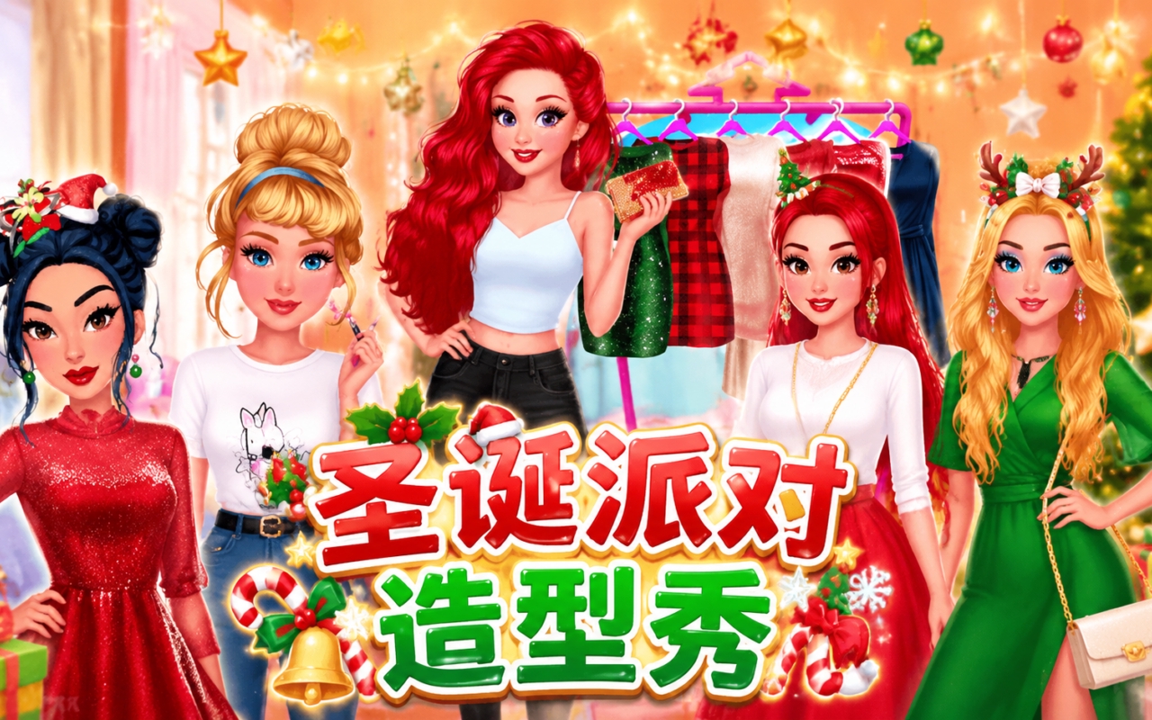 圣诞派对造型秀
