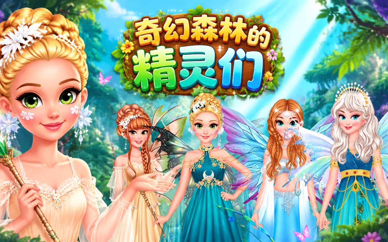 奇幻森林的精灵们