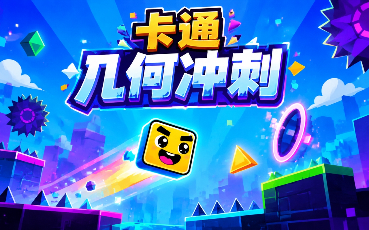 卡通几何冲刺
