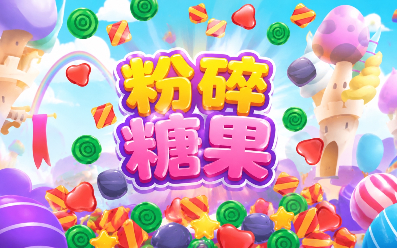 粉碎糖果