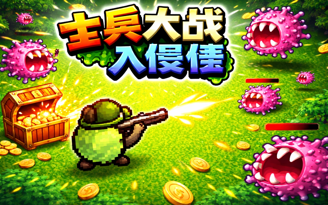 士兵大战入侵怪
