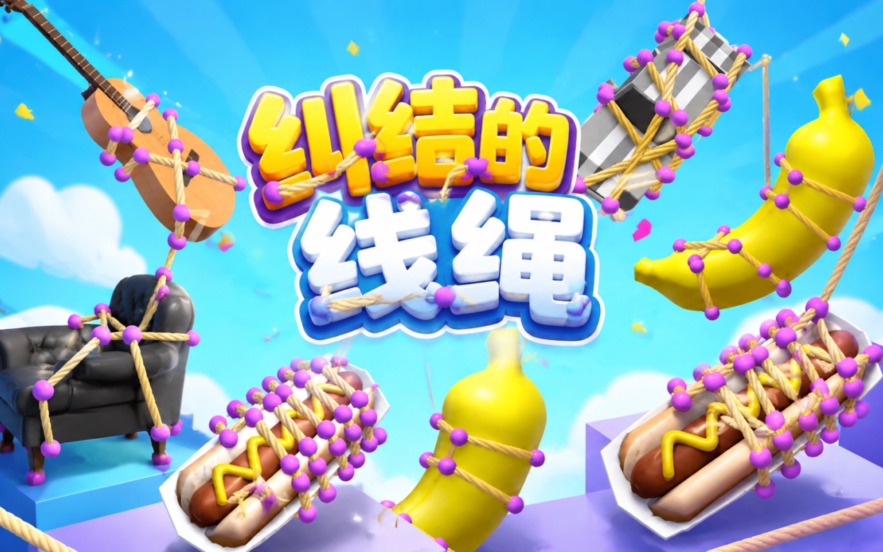 纠结的线绳