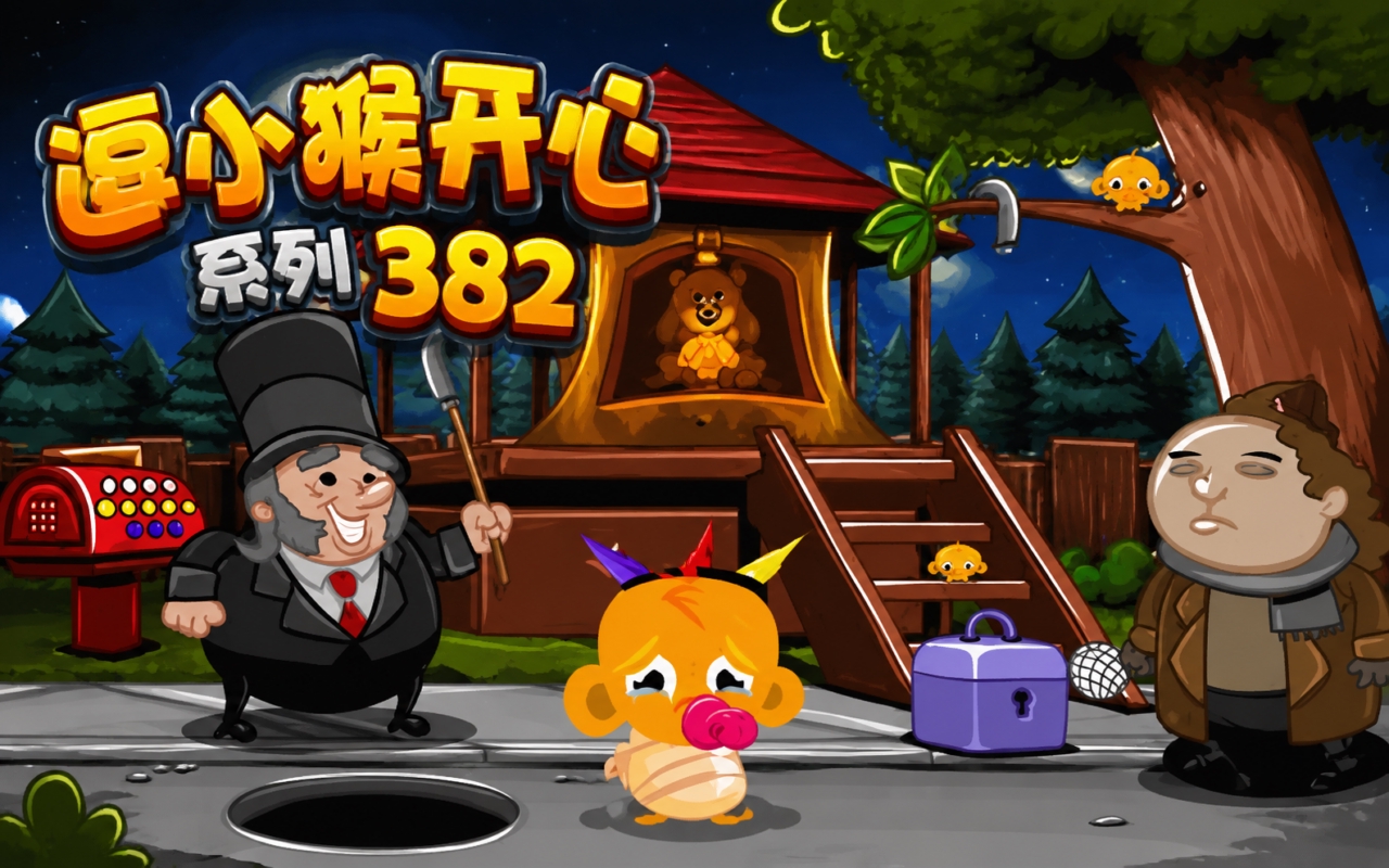 逗小猴开心系列382