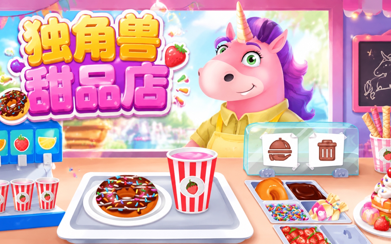 独角兽甜品店