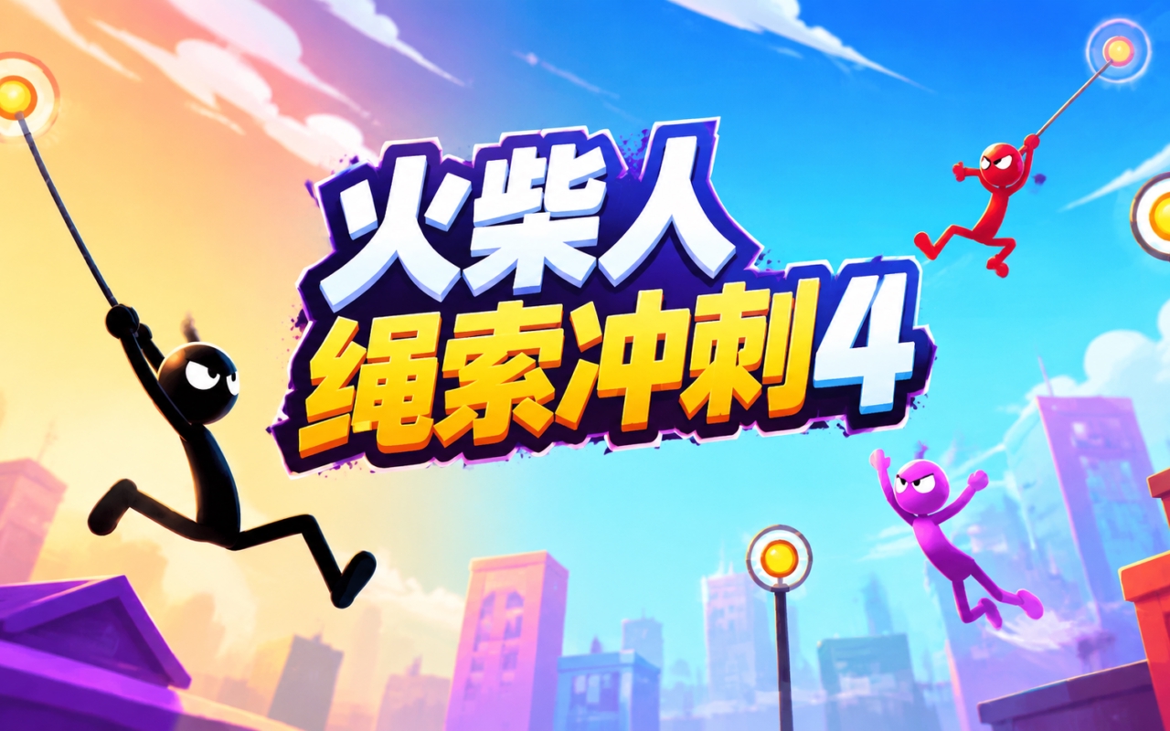 火柴人绳索冲刺4