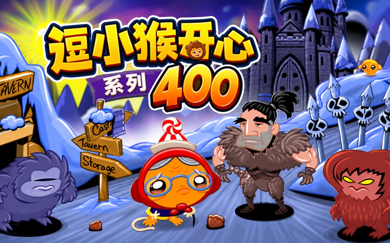 逗小猴开心系列400