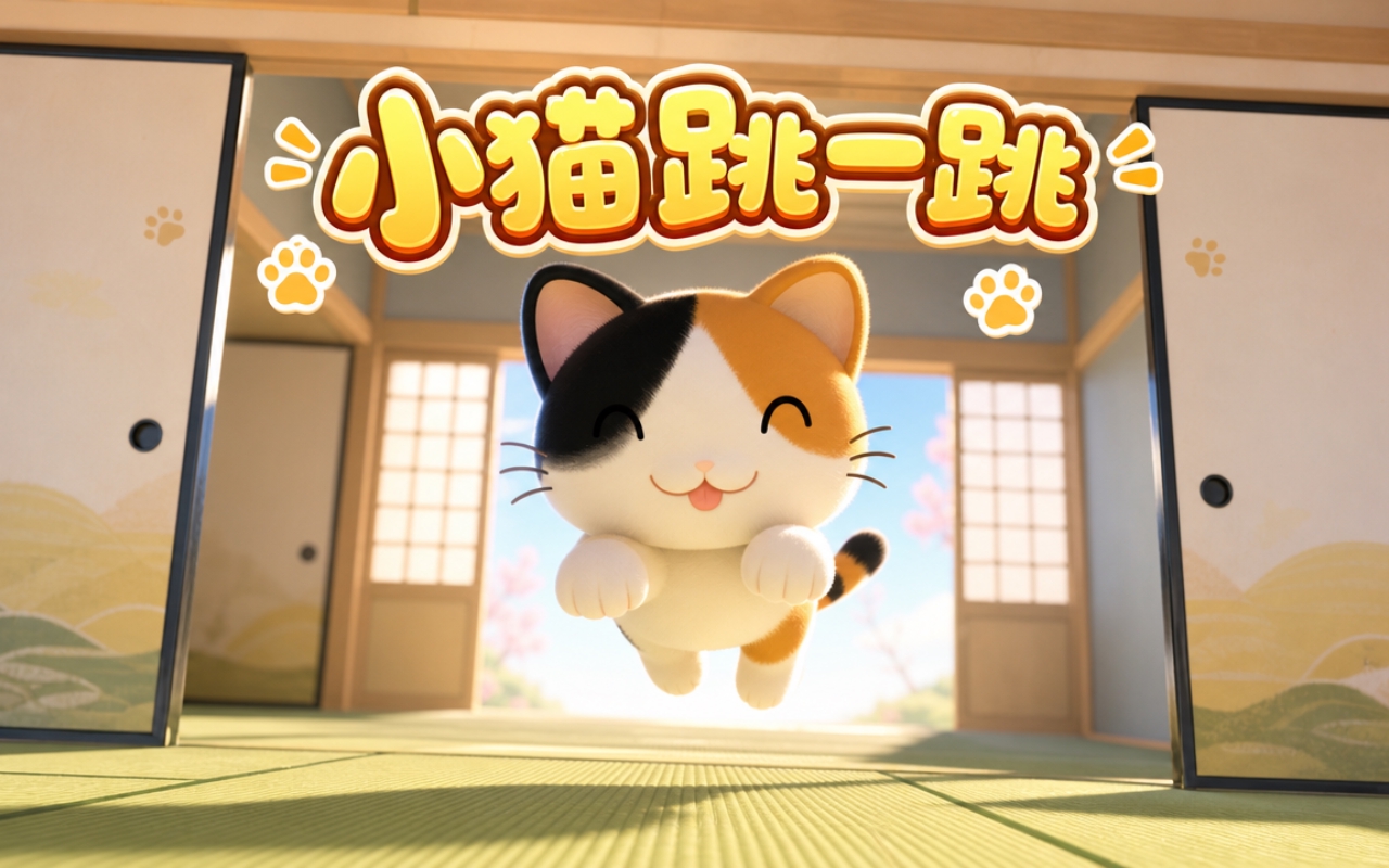 小猫跳一跳