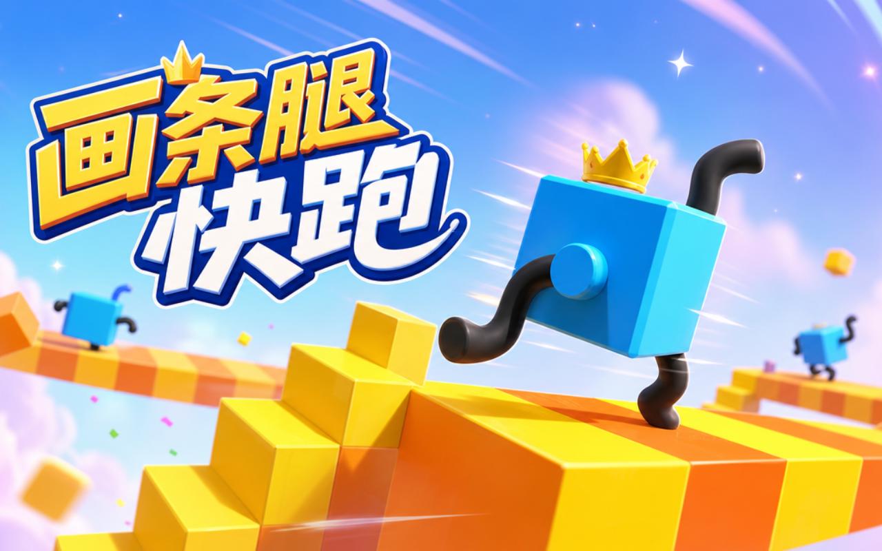 画条腿快跑