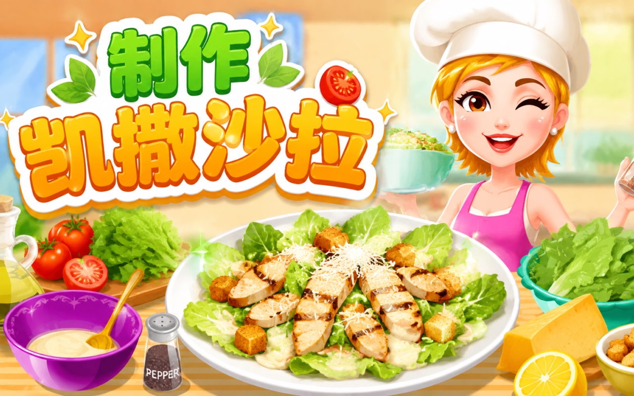 制作凯撒沙拉