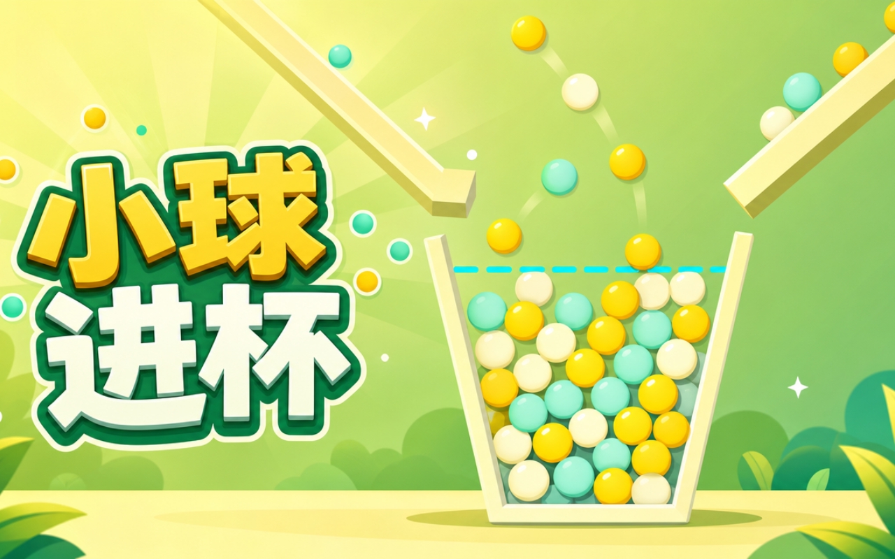 小球进杯