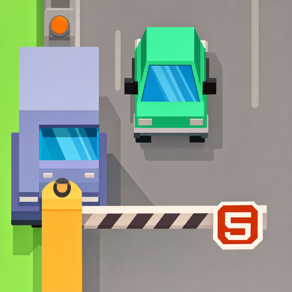 停车场挪车