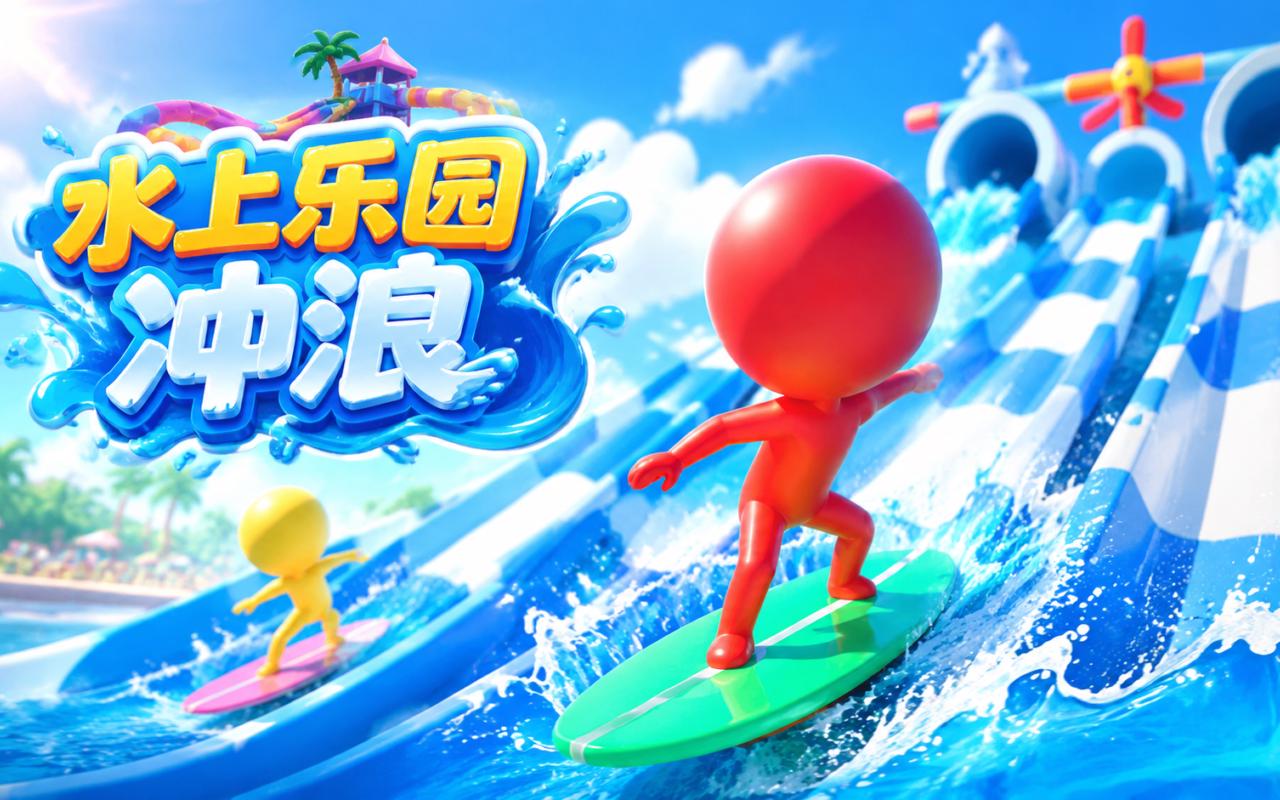水上乐园冲浪