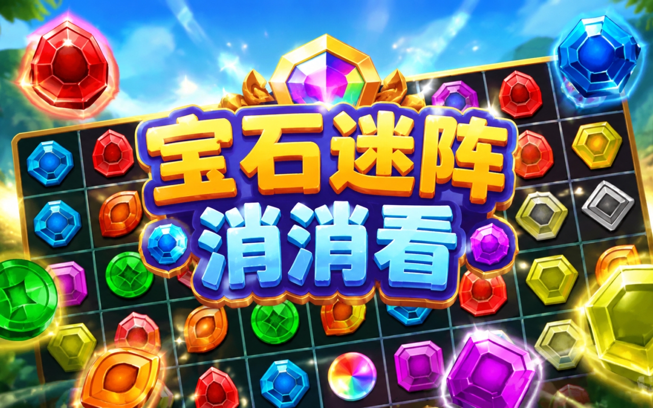 宝石迷阵消消看