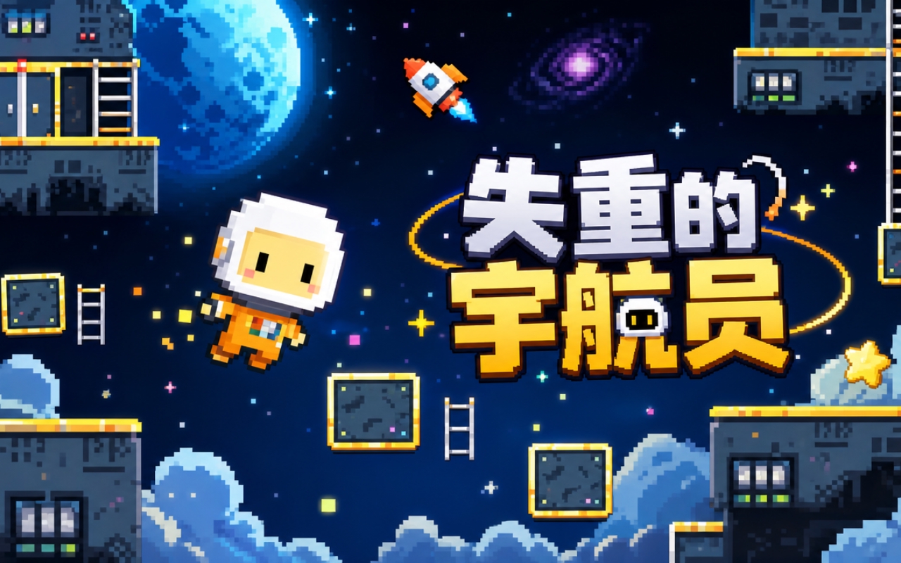 失重的宇航员
