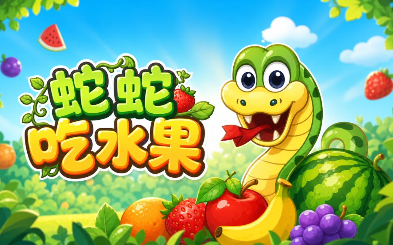 蛇蛇吃水果