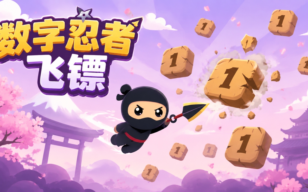 数字忍者飞镖
