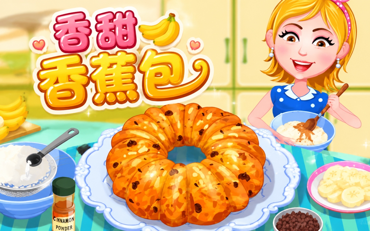 香甜香蕉包