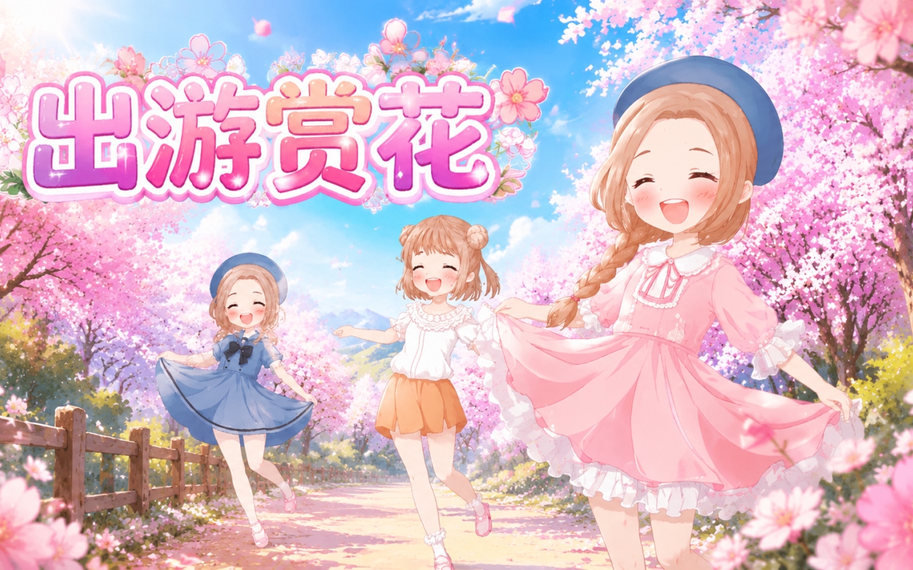 出游赏花
