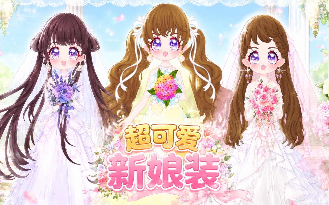 超可爱新娘装