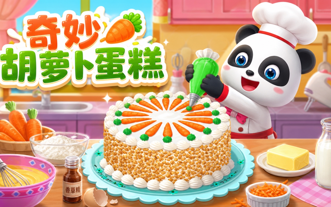 奇妙胡萝卜蛋糕