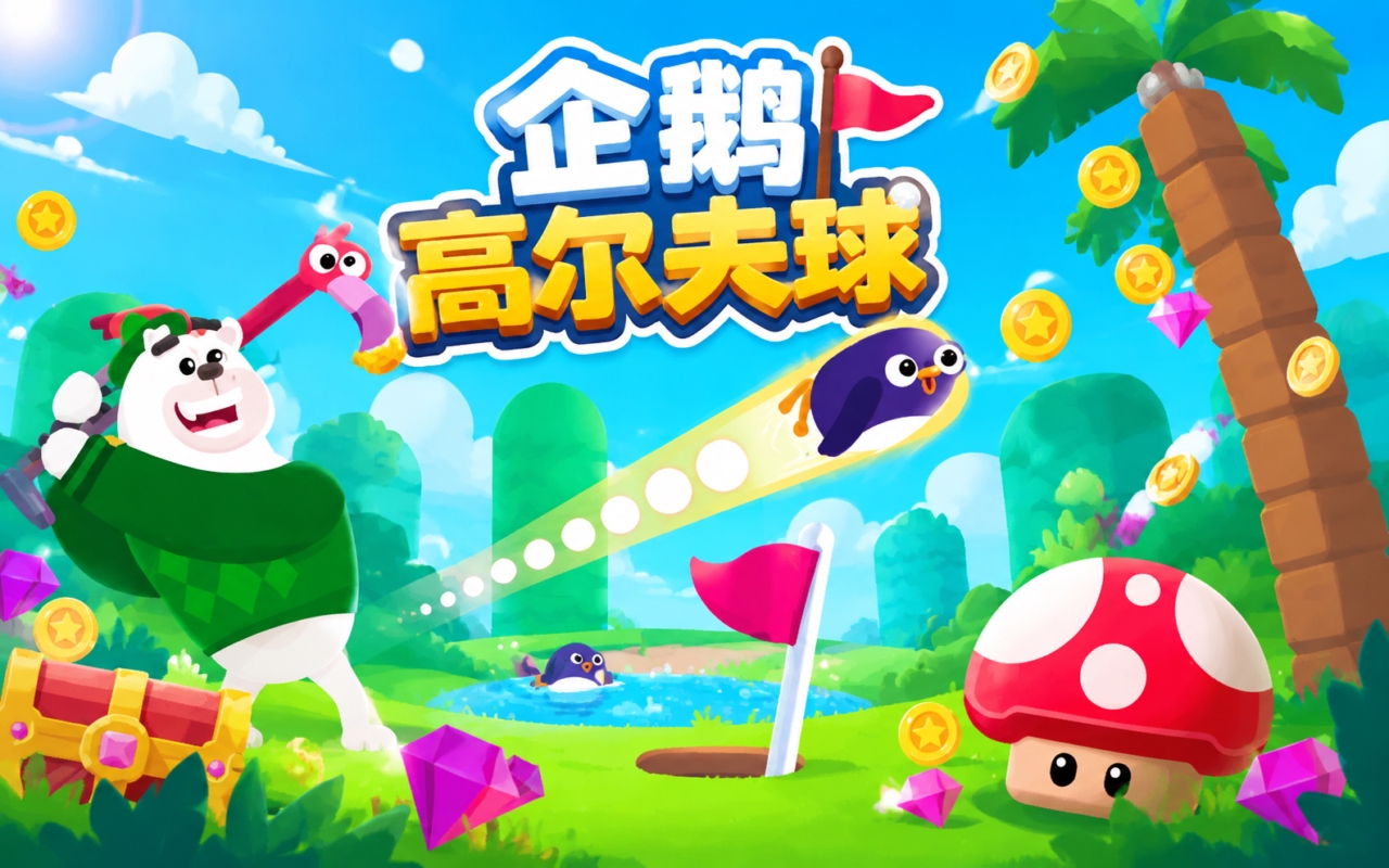 企鹅高尔夫球