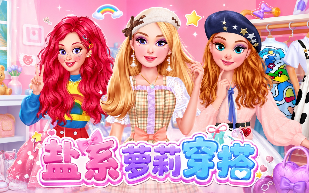 盐系萝莉穿搭