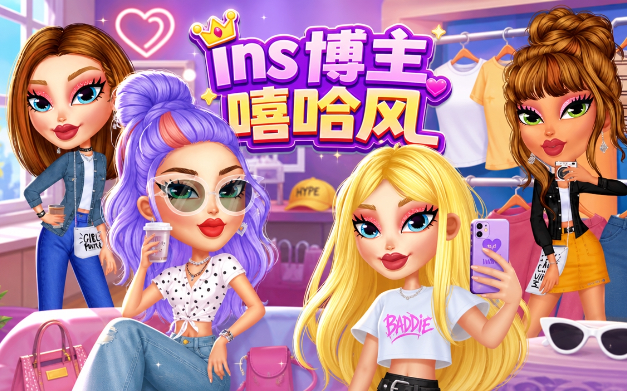ins博主嘻哈风