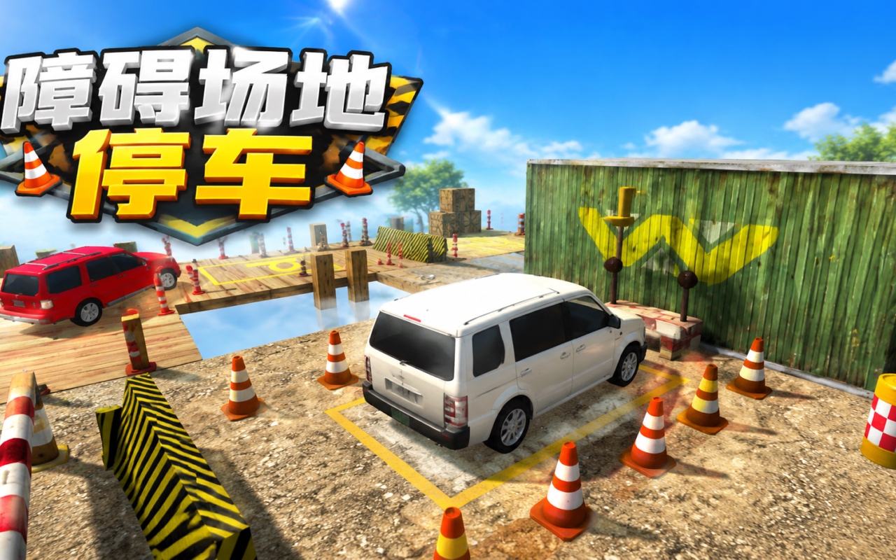 障碍场地停车