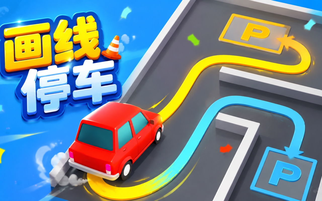 画线停车