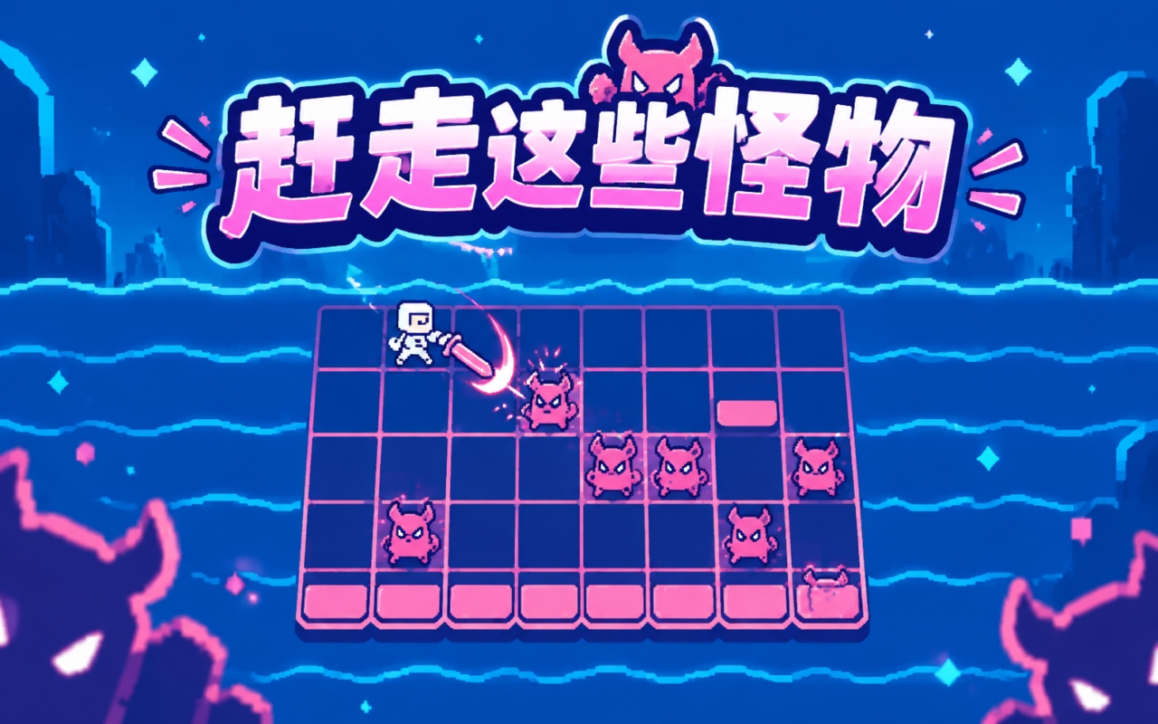 赶走这些怪物