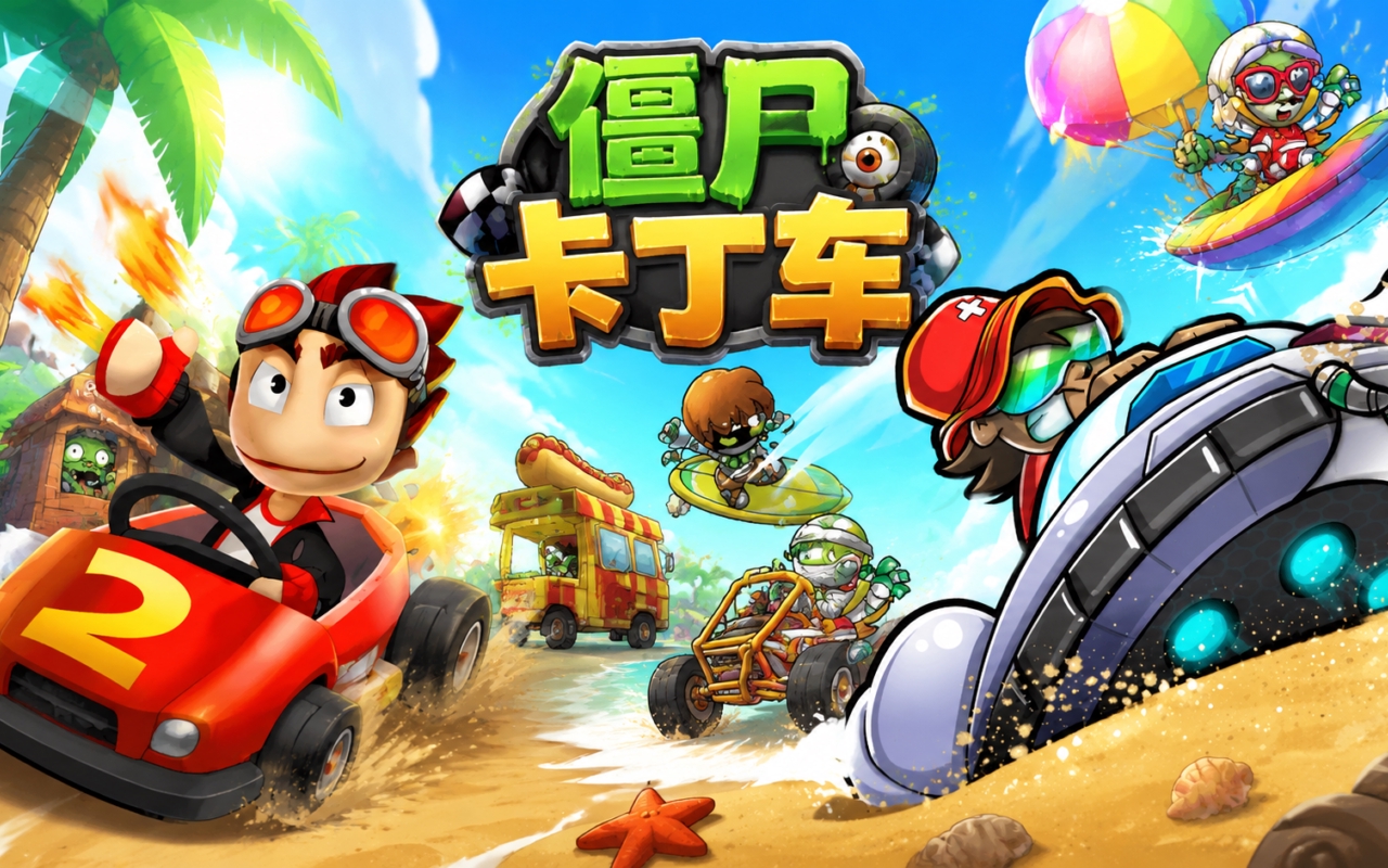 僵尸卡丁车