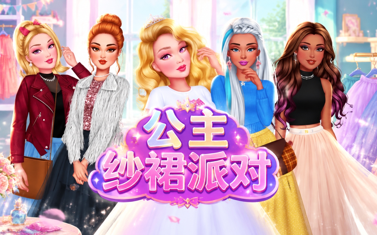 公主纱裙派对