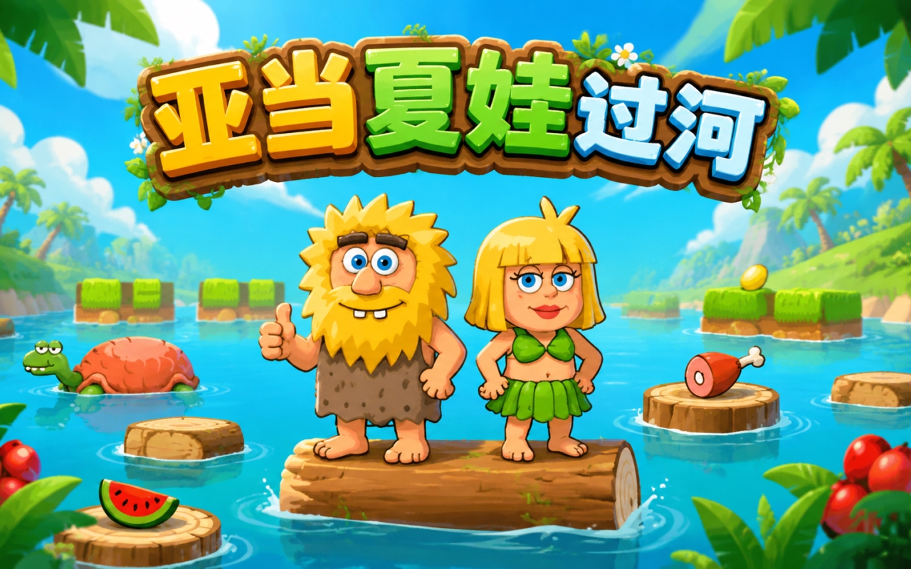 亚当夏娃过河