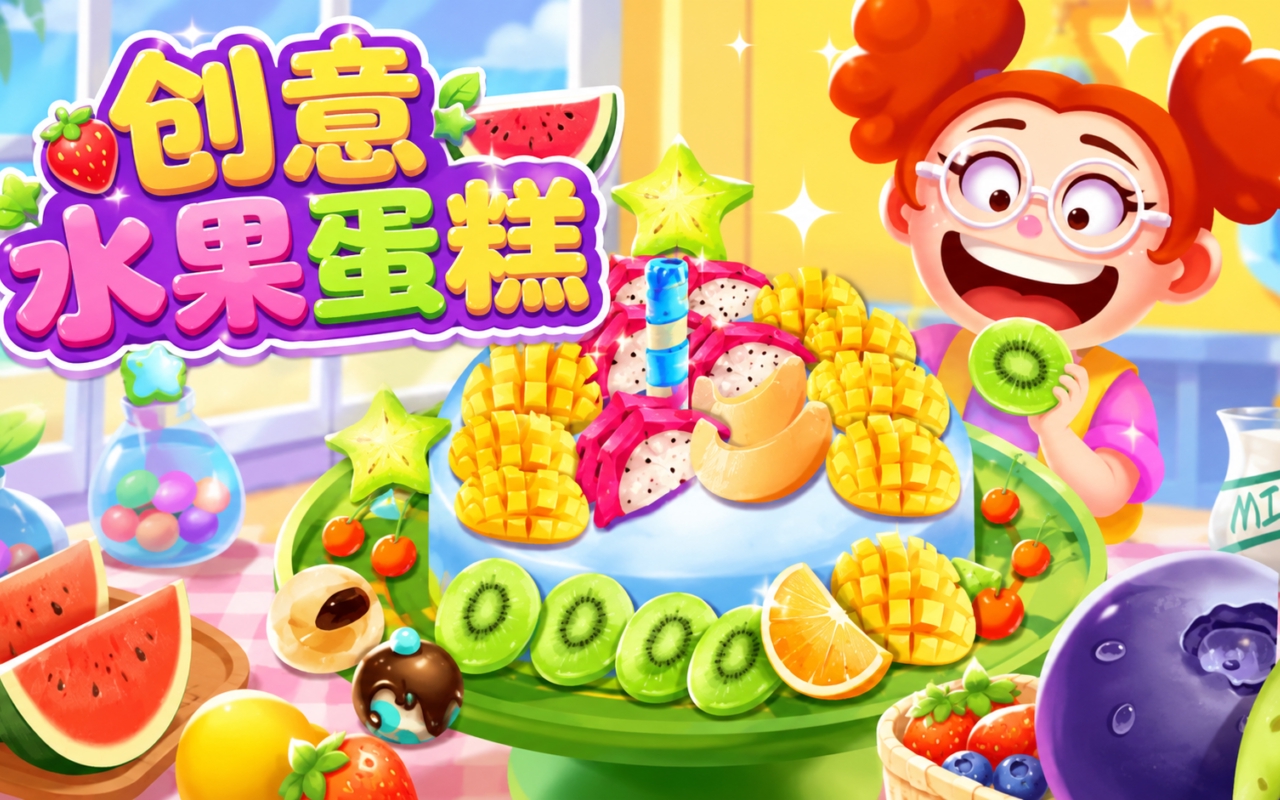 创意水果蛋糕