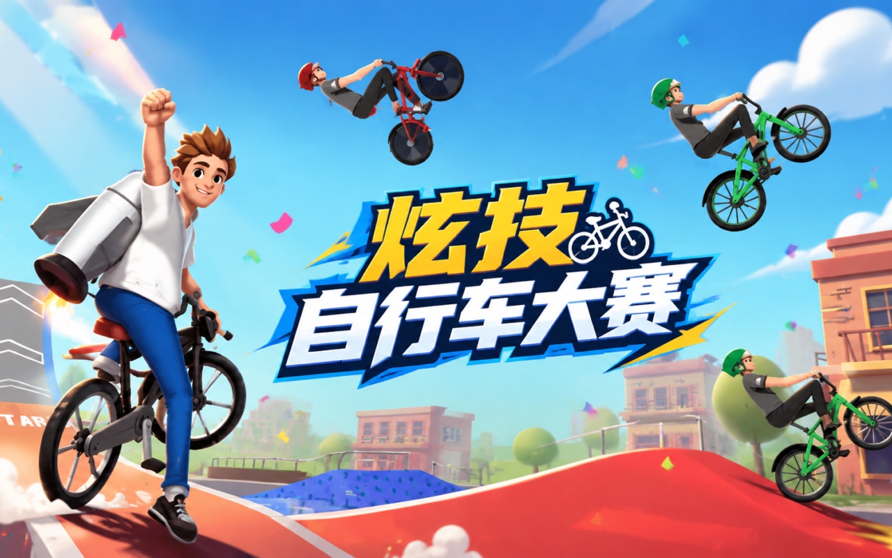 炫技自行车大赛