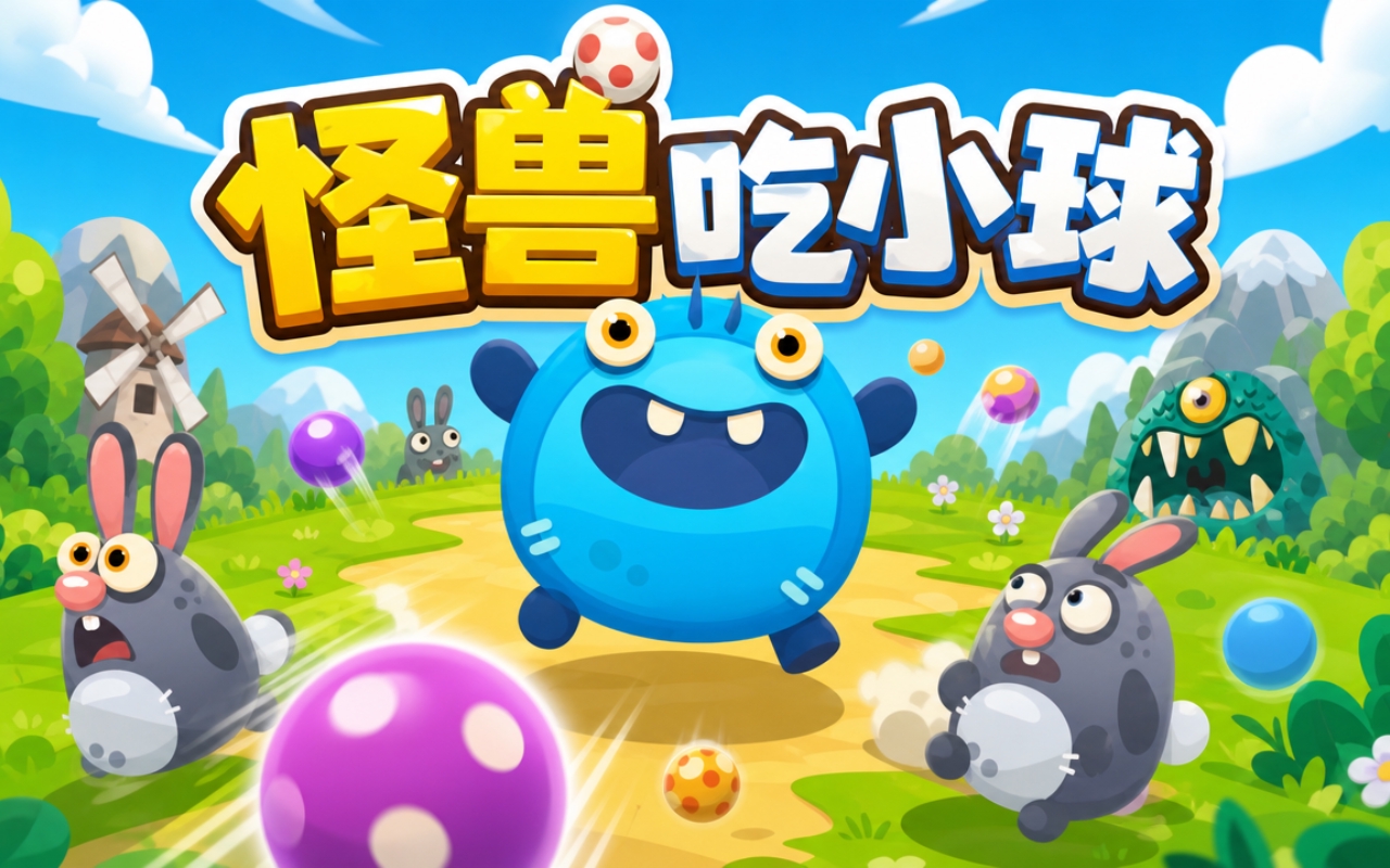 怪兽吃小球