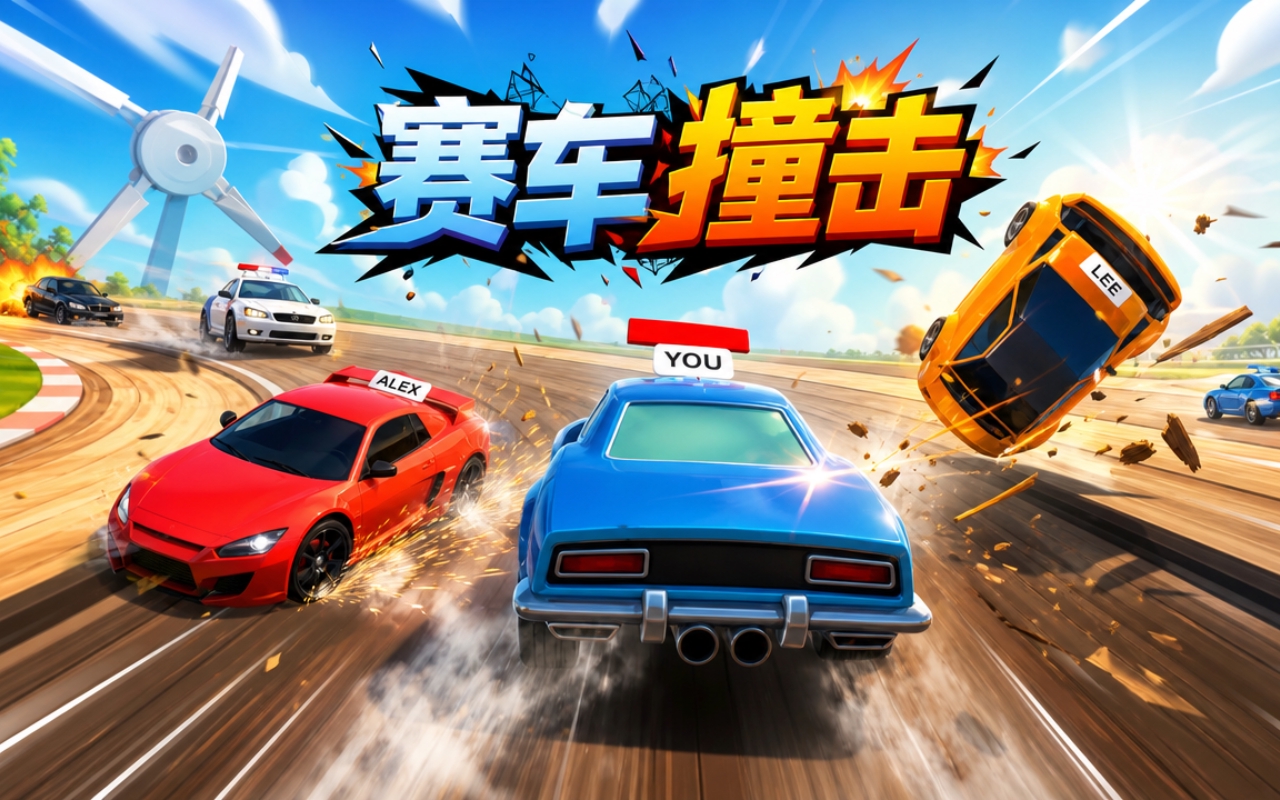 赛车撞击