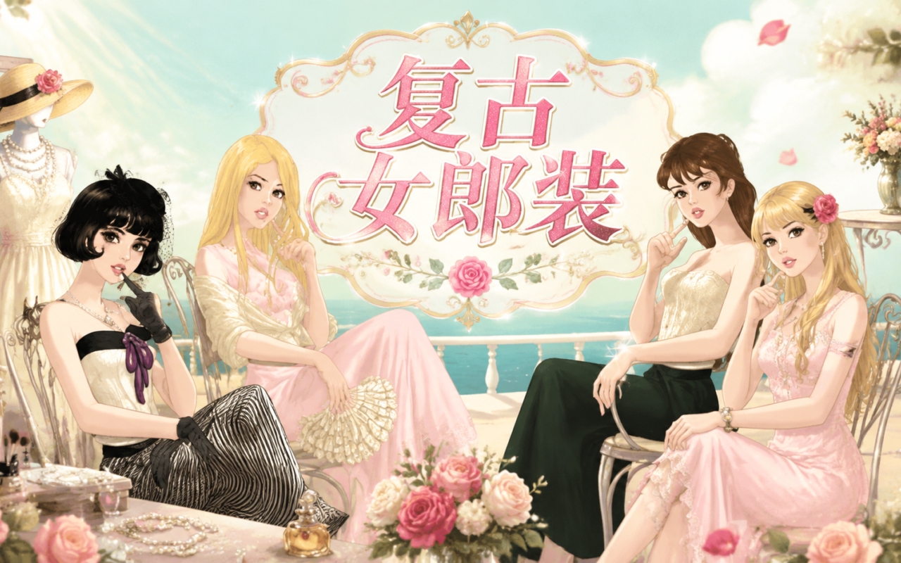 复古女郎装