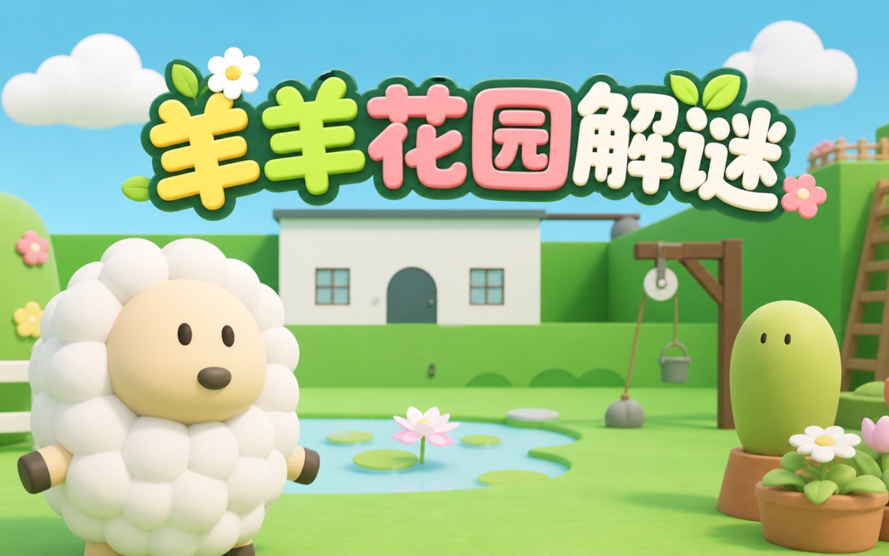 羊羊花园解谜