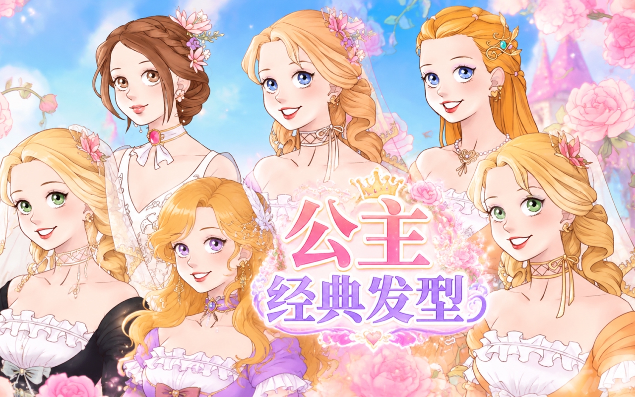 公主经典发型
