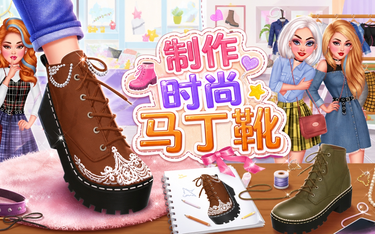 制作时尚马丁靴