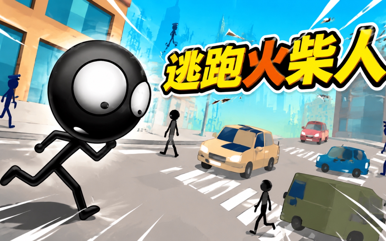 逃跑火柴人