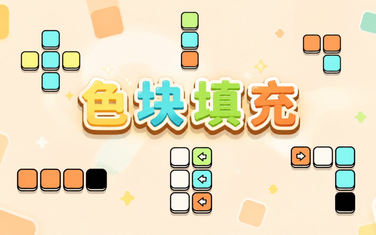色块填充