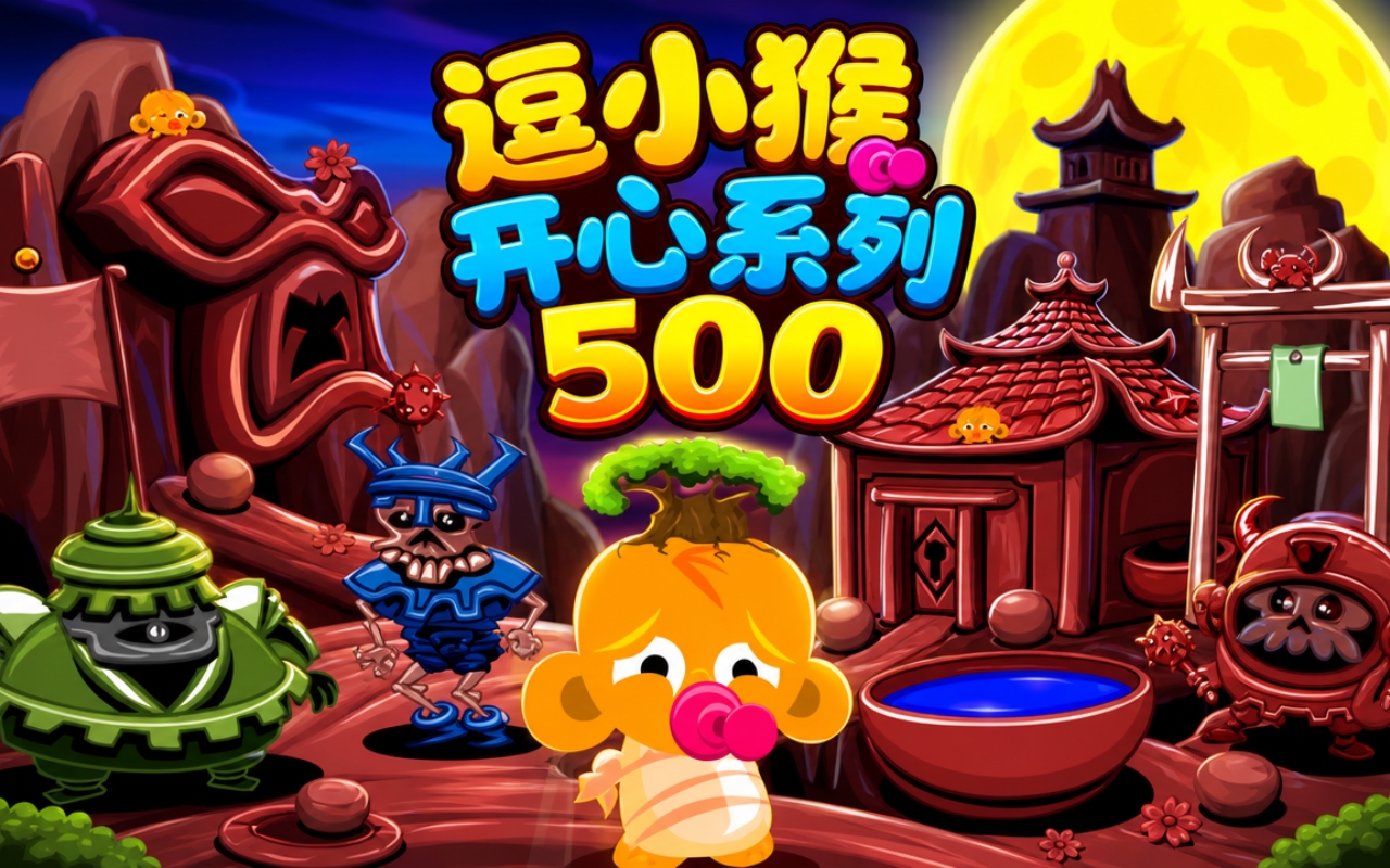 逗小猴开心系列500