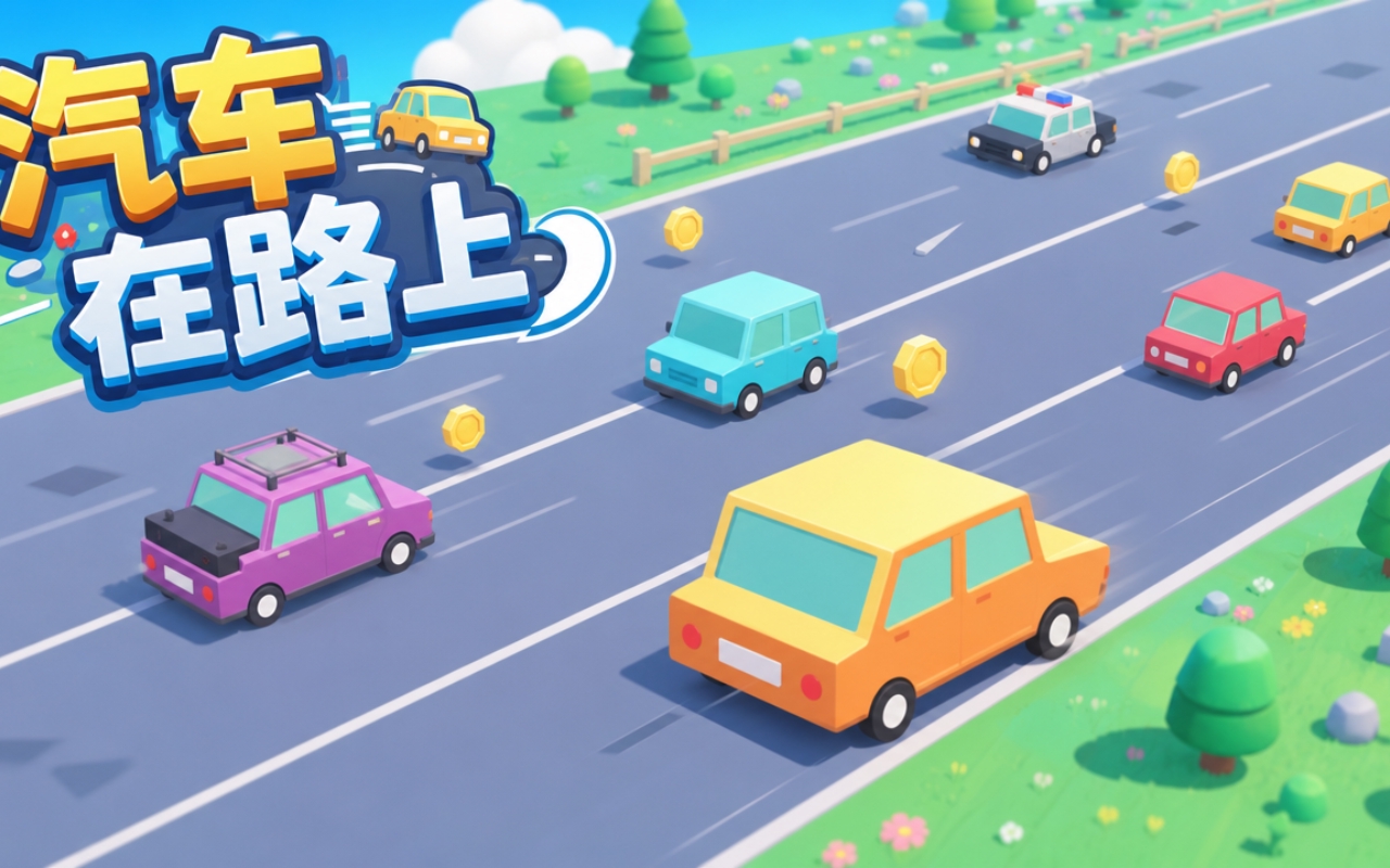汽车在路上