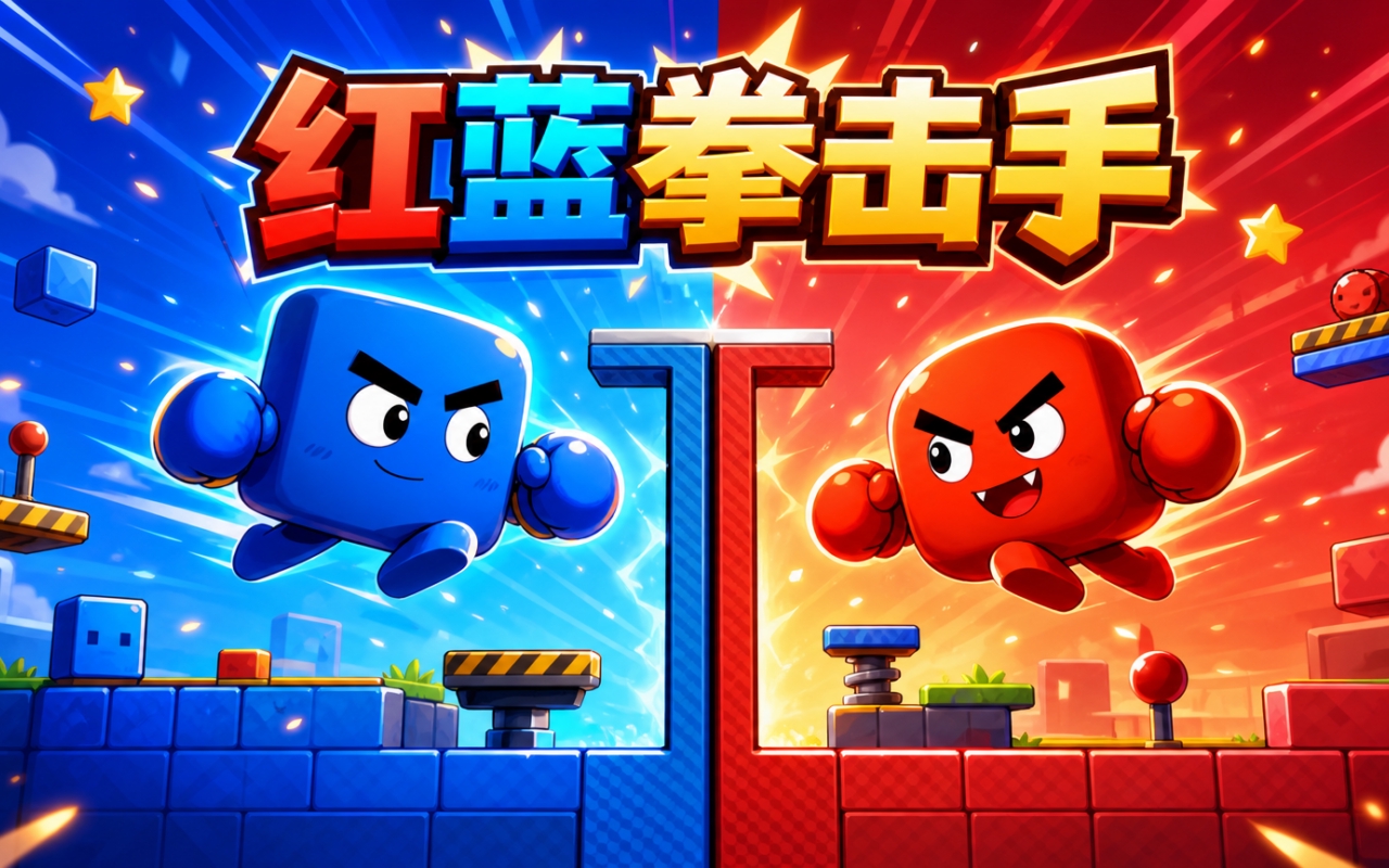 红蓝拳击手