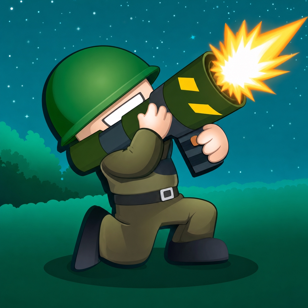 士兵进攻