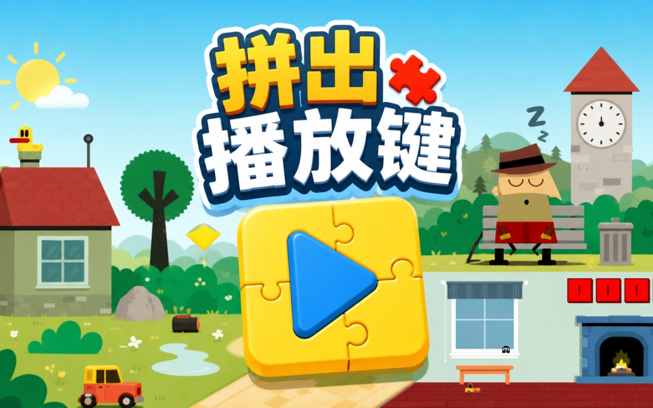 拼出播放键
